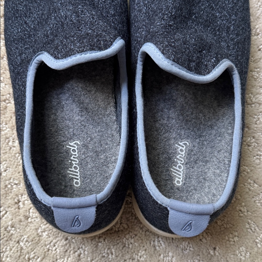 🟢 5/$25 Allbirds Women’s Merino Wool Lounger Loafer in Deep Navy Blue | Size W8 - Picture 4 of 9